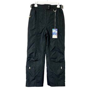 Marker Snow Pants Women’s Size 8 Black Ski Snowboarding Big Sky Montana‎